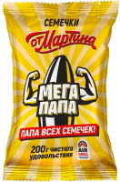 Семечки От Мартина мегапапа полосатые обжаренные, 200г