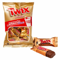 Батончик шоколадный Twix Minis, 184г