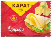 Сыр плавленый Карат Дружба в ломтиках 25%, 130г