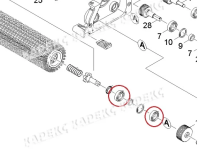 Шарикоподшипник 6002-2RS - подш. сталь D Karcher, 7.401-115