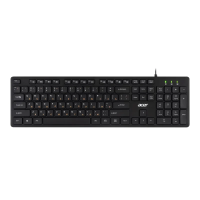 Клавиатура Acer OKW122 черный USB (ZL.KBDEE.00C)