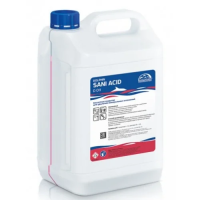 Чистящее средство для сантехники Dolphin Sani-Acid 10л, для удаления известкового налета, D011-10