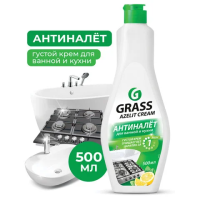 Чистящее средство для кухни Grass Азелит с отбеливающим эффектом, 500мл, крем, 125759