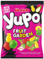 Жевательный мармелад Ulker Yupo с фруктовым соком Фруктовый сад, 80г