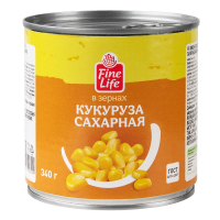 Fine Life Кукуруза сахарная, 340г