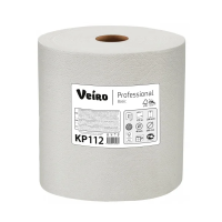 Бумажные полотенца Veiro Professional Basic 2 слоя, рулон 172м, натуральные, KP112