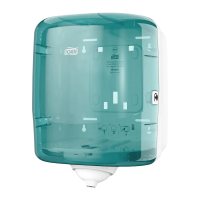 Диспенсер для полотенец с центральной вытяжкой Tellus (tork) Reflex M4, 473180, голубой
