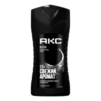Гель для душа Акс Black мужской, 250мл