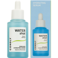 Сыворотка Consly Water Shot Enriched Hydrating Serum с гиалуроновой кислотой и ниацинамидом, 50мл