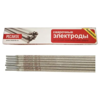 Электроды Ресанта МР-3 3х350мм, пачка 1кг, сварочные, рутиловые, 71/6/20