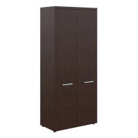 Шкаф высокий Skyland Torr-Z THC 85.1, венге магия, 854х452х1968мм, с глухими дверьми, с топом