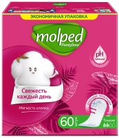 Прокладки ежедневные Molped Свежесть каждый день, 60шт