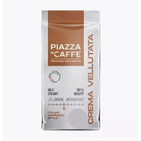 Кофе в зернах Piazza Del Caffe Crema Vellutata 230г, пачка