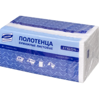 Бумажные полотенца Luscan Professional H3, 2 слоя, V-сложение, 200лист, белые, 18 пачек