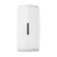 Диспенсер для мыла наливной Wisepro 1л, белый, автоматический, K210A
