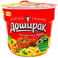 Пюре картофельное Доширак со вкусом мяса, 40г
