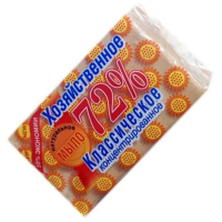 Мыло хозяйственное Аист, 150г, 72%, флоу-пак