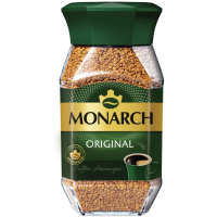 Кофе растворимый Monarch 190г, стекло