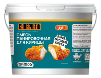 Смесь панировочная Супершеф для курицы острая, 1.5кг
