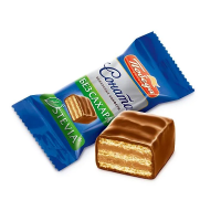 Конфеты Победа Вкуса Соната в молочном шоколаде, без сахара, 150г