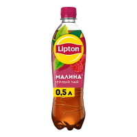 Холодный чай Lipton со вкусом малины, 500мл