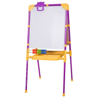 Доска маркерная Brauberg Nika Kids сиреневая, 53х46см, 238050