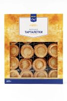 Тарталетки Metro Chef песочные для икры, 80шт, 600г