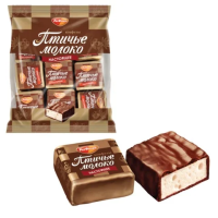 Конфеты Рот Фронт Птичье молоко, 225г