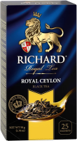 Чай Richard Royal Ceylon, черный, 25 пакетиков