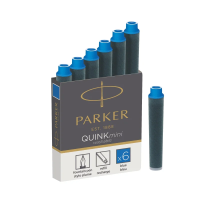 Картридж для перьевой ручки Parker Z17 синий, 6шт, 1950409