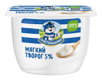 Творог мягкий Простоквашино 5%, 170г