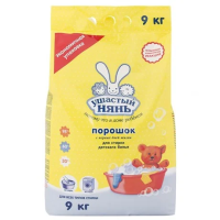 Стиральный порошок Ушастый Нянь 9кг, детский