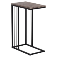 Журнальный столик Brabix LOFT CT-002 450х250х630мм, цвет мореный дуб