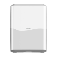 Диспенсер для листовых полотенецTellus HT3 913000, белый
