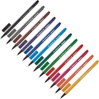 Набор ручек капиллярных Attache Rainbow, 0.4мм, 12 цветов