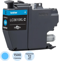 Картридж струйный Brother LC3619XLC гол.пов.емк. для MFCJ3530DW/3930DW