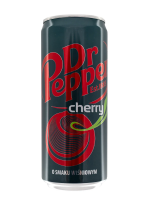 Напиток газированный Dr Pepper вишня безалкогольный, 330мл