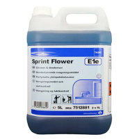 Моющее средство для сантехники Taski Sprint Flower 5л, для полов, стен, сантехники, во влажных помещениях, 7512882