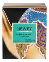 Чай зеленый Newby Марокканский с мятой листовой, 100г