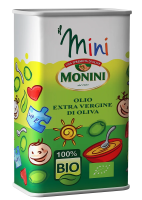 Масло оливковое Monini Il Mini Bio Extra Virgin нерафинированное, 500мл