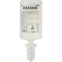 Картридж с жидким мылом пена KEMAN LIQUID SOAP мяг б/запах S4 1000мл 500820