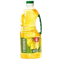 Масло подсолнечное Слобода рафинированное дезодорированное, 1.8л