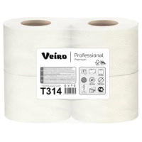 Туалетная бумага Veiro Professional Premium Т314, 2 слоя, 4 рулона, 20 м, белая