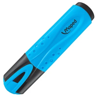 Текстовыделитель Maped Fluo Pep's Classic голубой, 1-5мм, скошенный наконечник