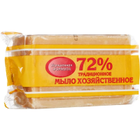 Мыло хозяйственное Меридиан Традиционное, 200г, 72%,  флоу-пак