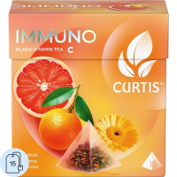 Чай Curtis Immuno, черный, 15 пакетиков