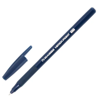 Ручка шариковая с грипом BRAUBERG 'i-STICK DEEP BLUE', СИНЯЯ, пишущий узел 0,7 мм, линия письма 0,35 мм, 144385