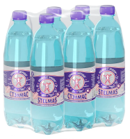 Вода Stelmas минеральная кремнистая газированная, 1л x 6 шт