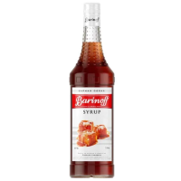Сироп BARINOFF 'Соленая карамель', 1 л, стеклянная бутылка
