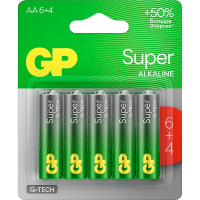 Батарейка Gp Super АА LR6, 10шт/уп